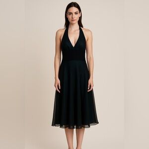 Jones New York Womens Beaded Y2K Babydoll Midi Dress Whimsigoth